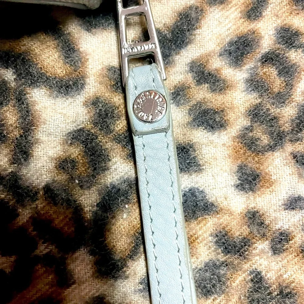 Zadig et Voltaire Leather Compagnon Wristlet Wallet Silver - Picture 5 of 15